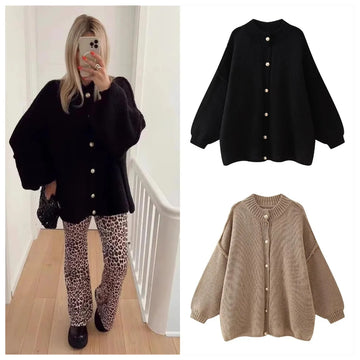 KNIT CARDIGAN - NOCTRAHALL x Girly