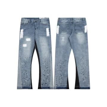 PAINTED - FLARE JEANS
